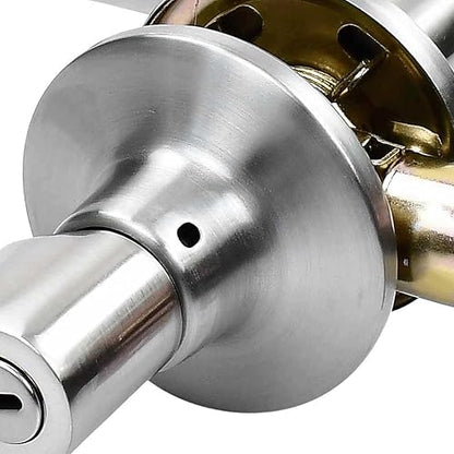 Phillips Cerradura Manija Para Baño Níquel Puerta Izquierda/Derecha