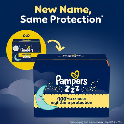Pampers Swaddlers Overnights Pañales tamaño 7, 36 unidades, pañales desechables