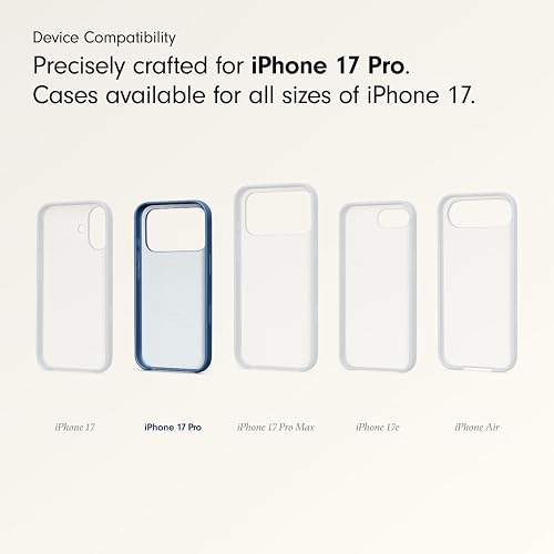 Beats - Funda con MagSafe de Beats para el iPhone 17 Pro con Control de la Cámara, Acabado Mate con Forro de Microfibra - Azul subsuelo