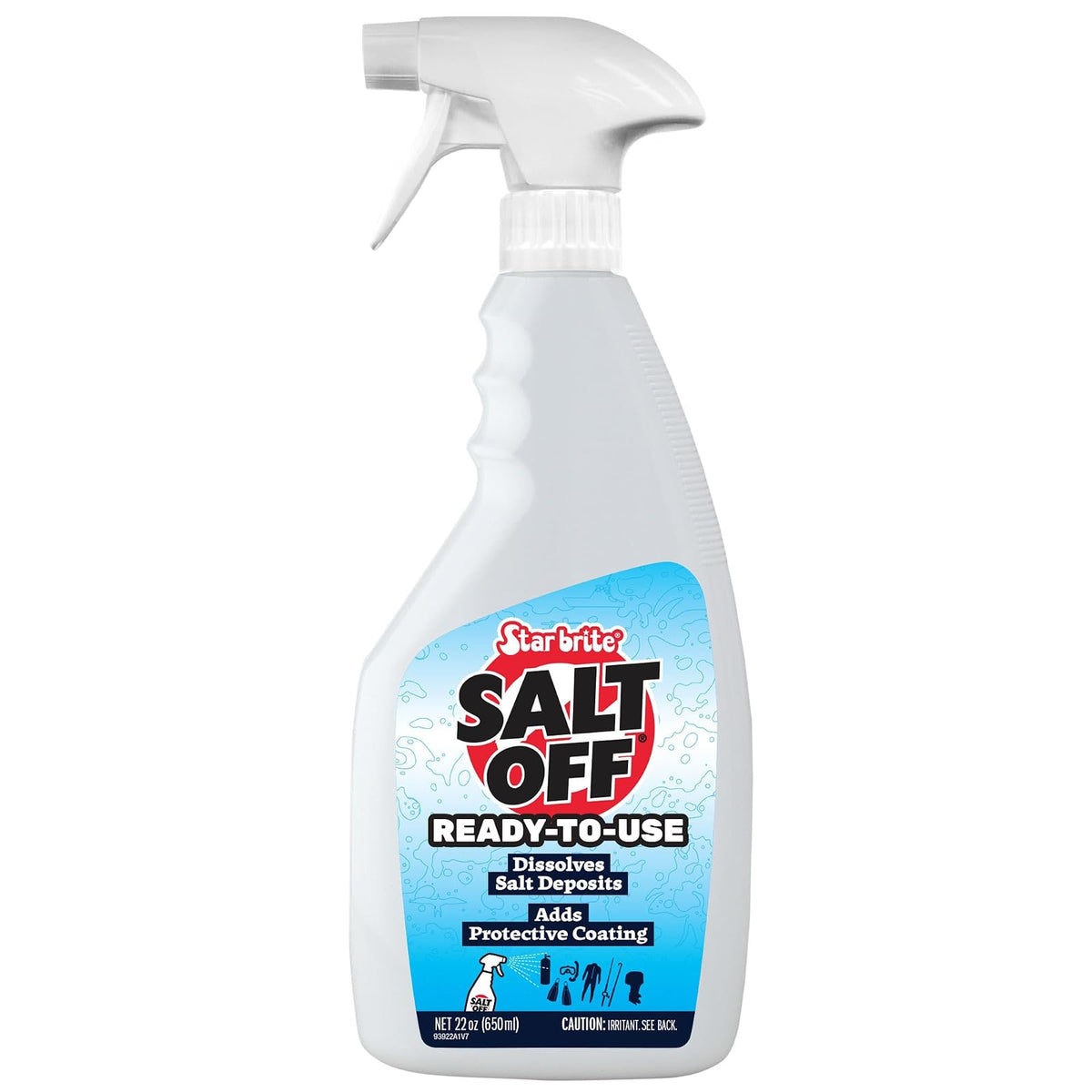 STAR BRITE Protector de Sal con PTEF – Eliminador de Sal, inhibidor de corrosión y Descarga del Motor - Spray de 22 oz