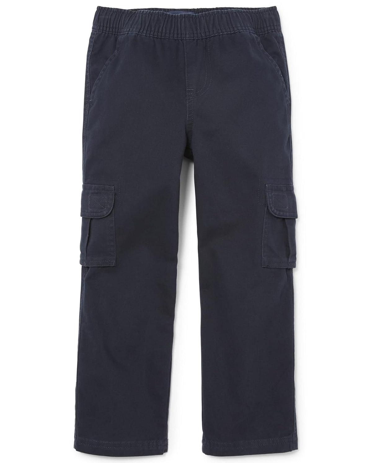 The Children's Place Pantalón Cargo para Niño, sin Cierre - Estándar - 2T - New Navy Single
