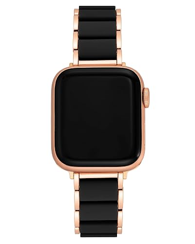 Anne Klein Fashion Chain Bracelet for Apple Watch, Secure, Adjustable