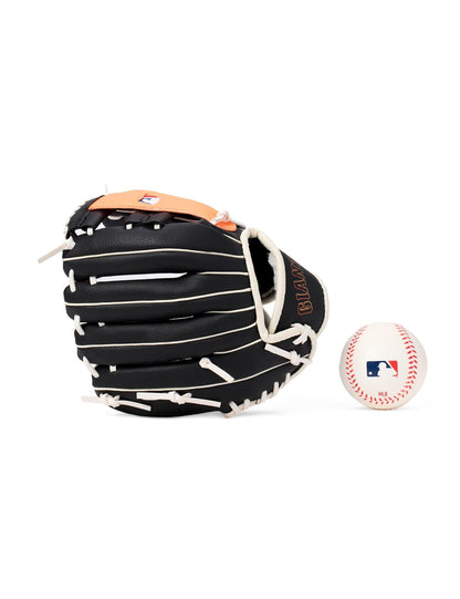 Franklin Sports MLB Set de Guante y Pelota de Teeball Infantil, 9.5 Pulg - Gigantes de San Francisco