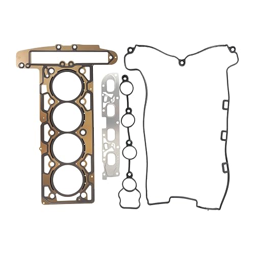 KAX HS26466PT-1 Juego de juntas de cabeza de motor para Chevy Malibu 2008-2012, Cobalt 2009-2010, HHR 2008-2011, Pontiac G6 2008-2010, Saturn Vue 2008-2010, Aura 2008-20000008 9, G5, G5 Sky 2.2L 2.4L