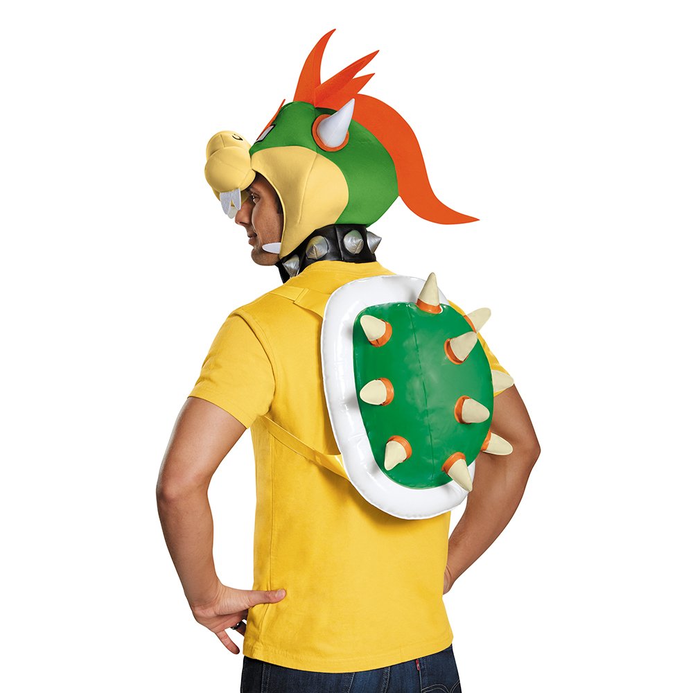 Disguise - Kit de disfraz de Bowser para hombre, talla única, talla única, para adultos