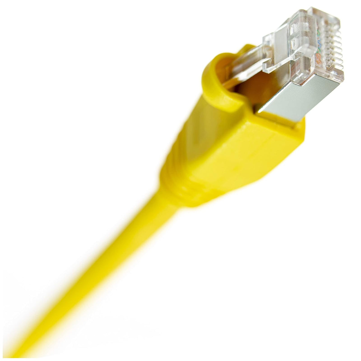 NTW Cat 6 Snagless - Cable de Red Ethernet blindado, Color Negro -345-S6-001BK, Amarillo, 10' Feet