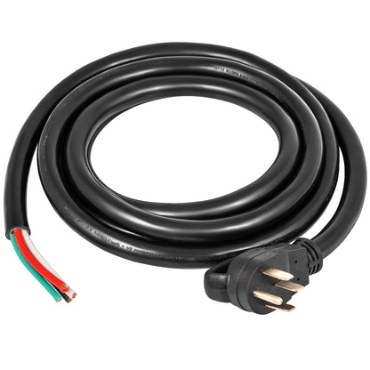 Mophorn 25Ft 50Amp Generator Extension Cord 6 Gauge STW 6/3+8/1 Generator Cord UL Listed Generator Power Cord N14-50P to Bare Wire Cut Wire Cord Extension Power Cord RV Motor Home Generator Portable