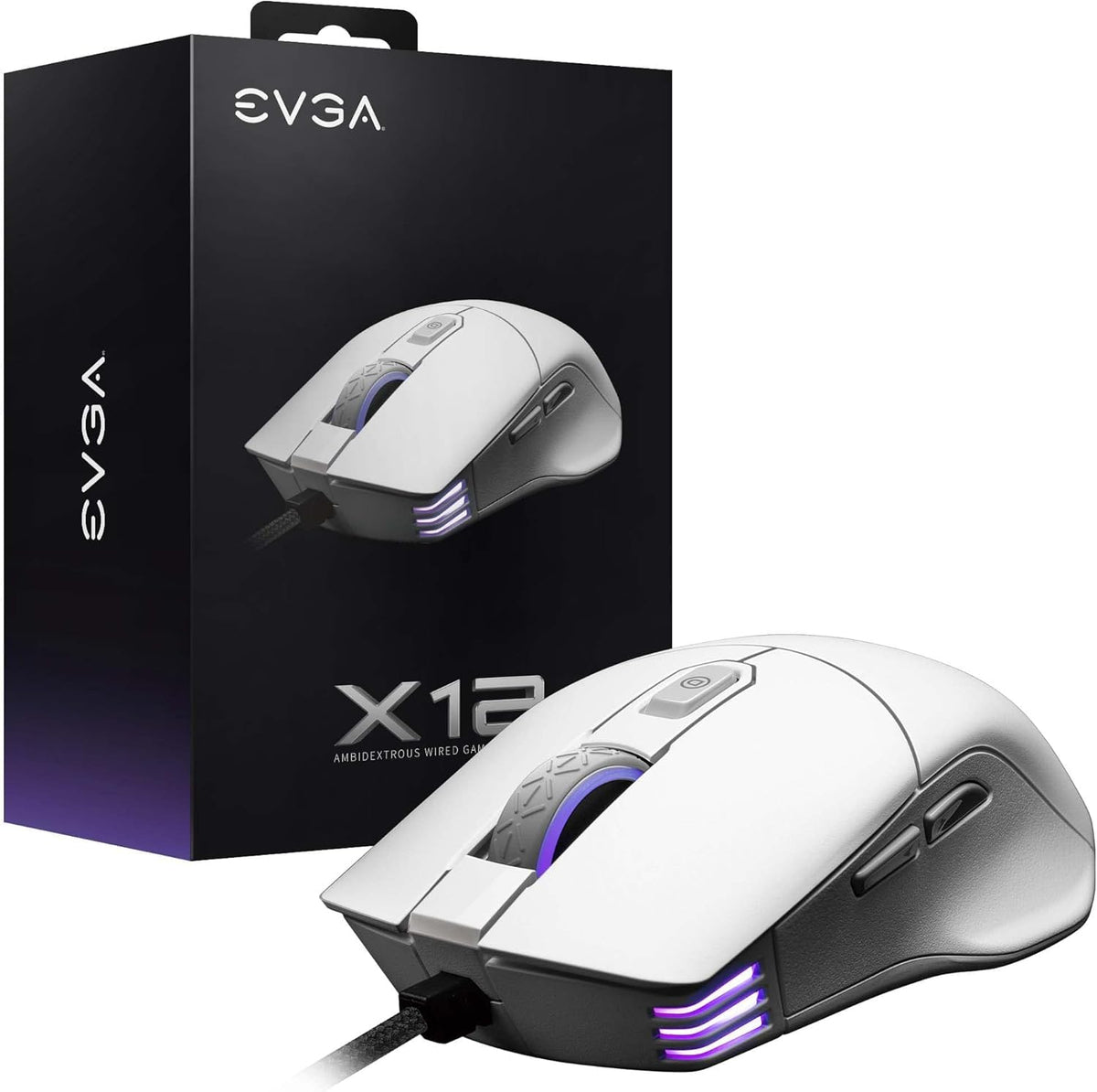 Mouse Gaming EVGA X20 Wireless Gris Ergonomico 903-T1-20GR-K3