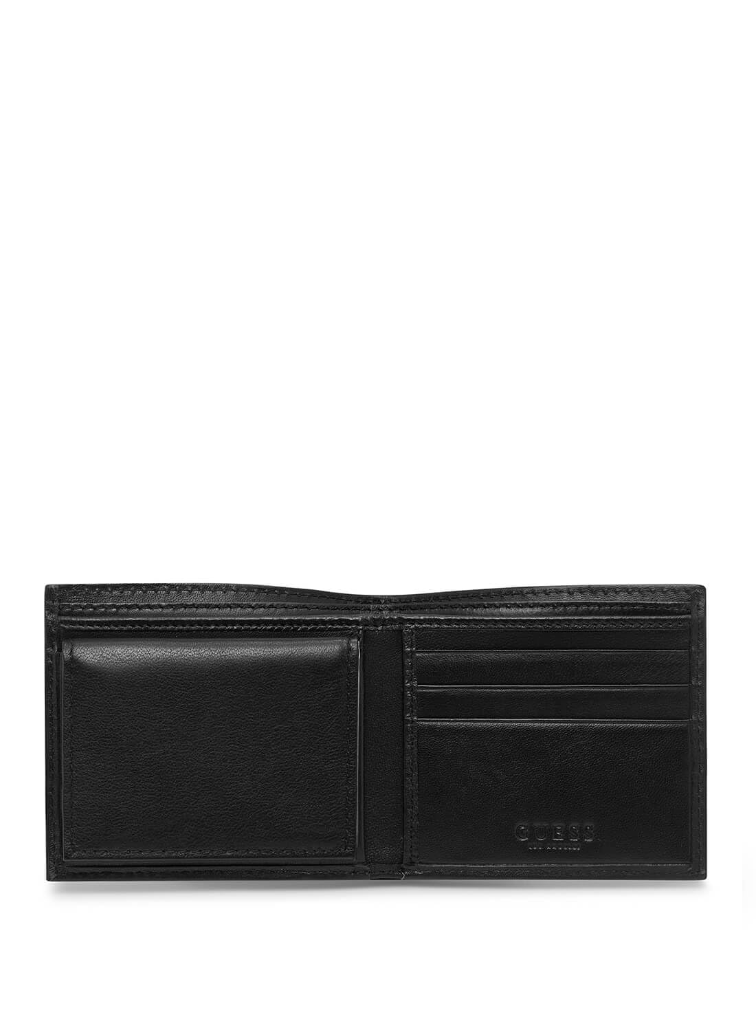 GUESS Glenoaks Rfid Passcase, Cartera Hombre, Negro (Black), OS