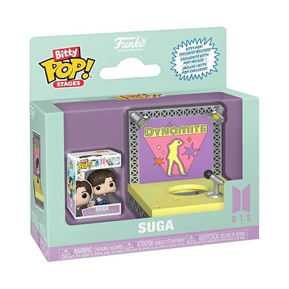 Funko Pop! Bitty Stages: BTS - Dynamite - Suga - Collectable Vinyl Figure - Gift Idea - Official Merchandise - Toys for Kids & Adults - KPOP Fans