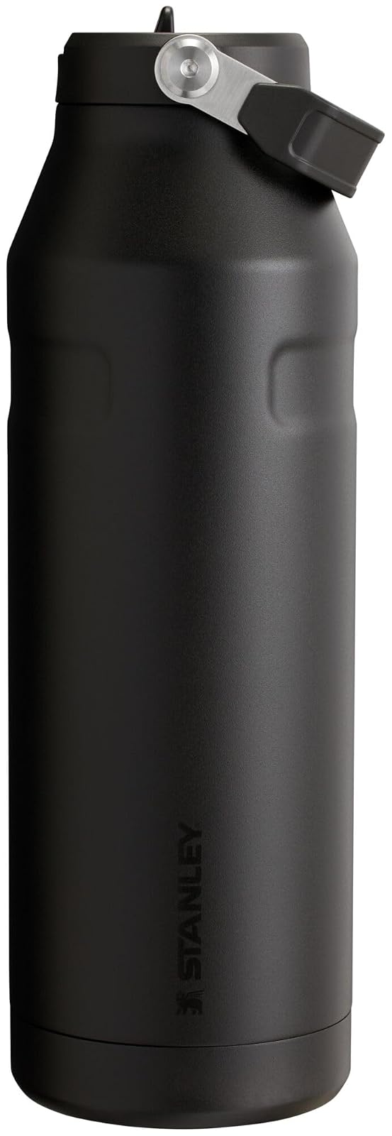 Stanley IceFlow Botella de Agua Abatible con Popote - Negro 2.0 - 1.5 Litros