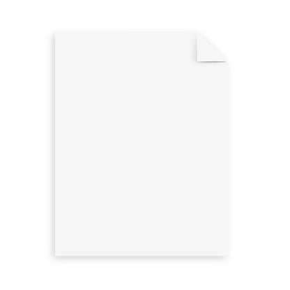 Astrobrights/Neenah Bright White Cardstock, 8.5" x 11", 65 lb/176 gsm, White, 75 Sheets (90905-02) - Packaging May Vary