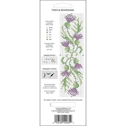 Bucilla Marcapáginas listo para coser – borde de encaje – 1,9 cm x 1,5 cm