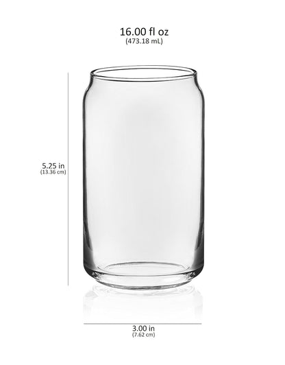 Libbey Classic Can Tumbler Vaso, Juego de 4