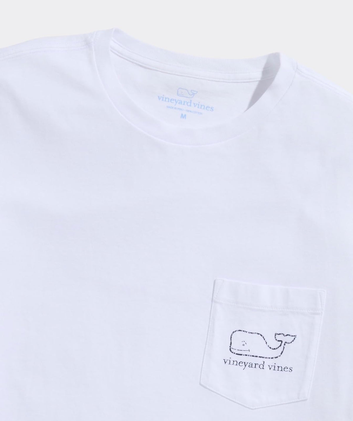 Vineyard Vines Camiseta Vintage de Manga Corta con Bolsillo para niña Camiseta para Niñas