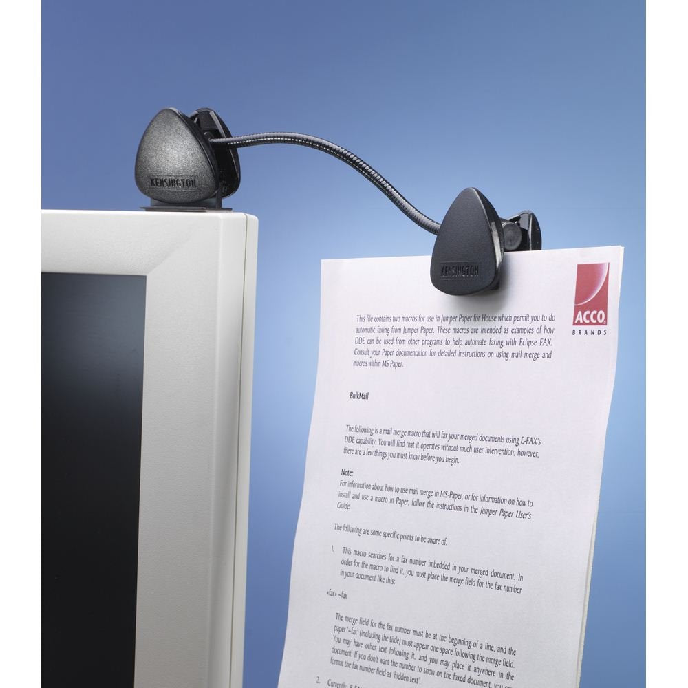 KMW62081 - Kensington FlexClip Gooseneck Copyholder
