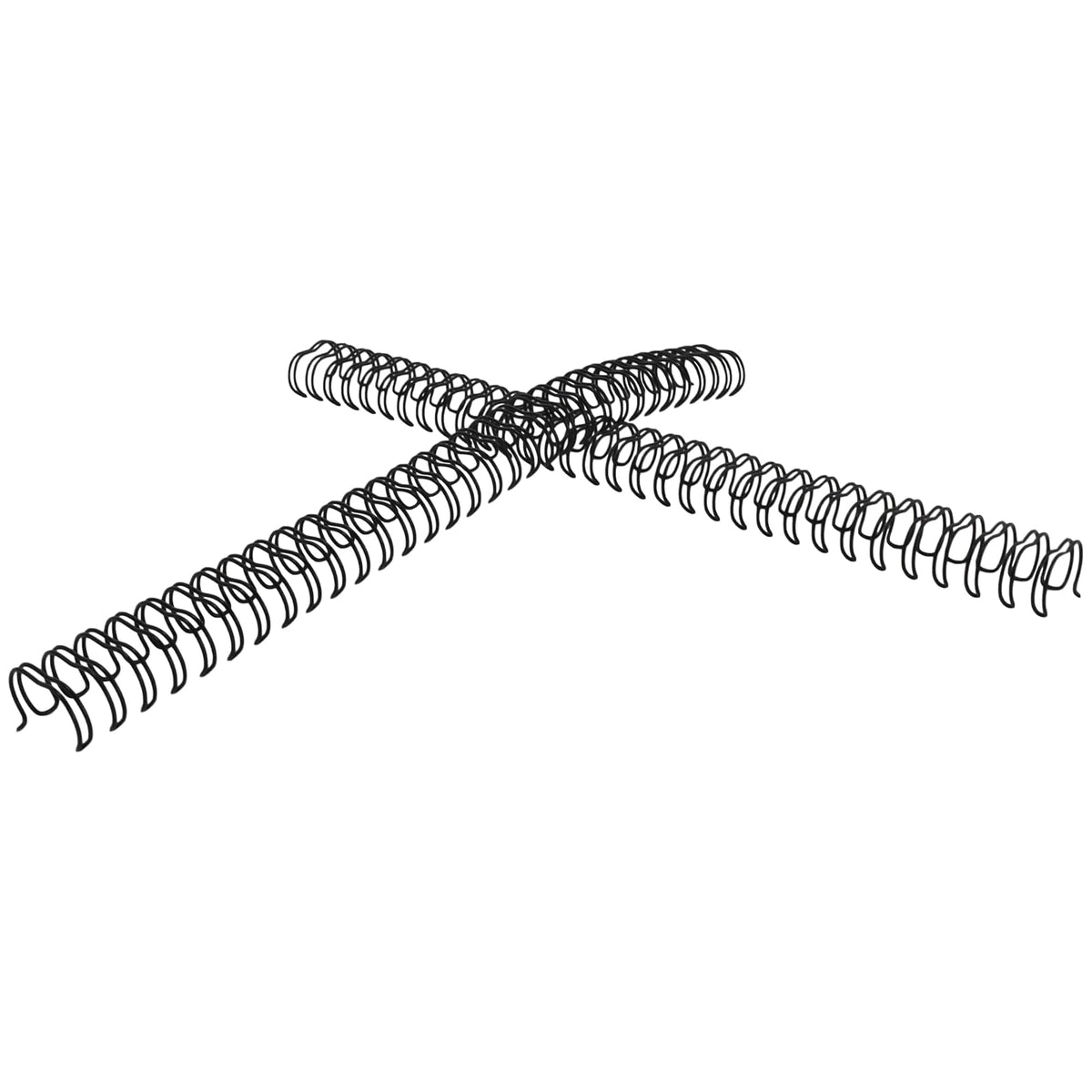 GBC Arillo Metálico Twin Loop 3:1-9/16" para Engargolar, Color Negro, Paquete con 20 Piezas. P7234