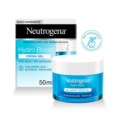 Neutrogena Crema Hidratante Facial en Gel Hydro Boost sin fragancia Ácido Hialurónico 50 ml