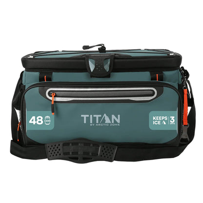 Arctic Zone Titan Hielera Blanda sin Cierre - 48 Can - Blue-Green