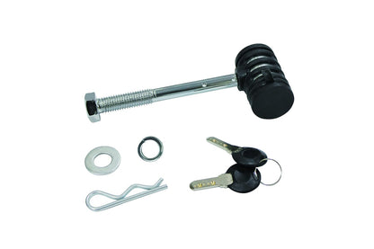 MAXXHAUL 50563 Pasador de Enganche Roscado para Bicicleta y Vehículos, Plateado