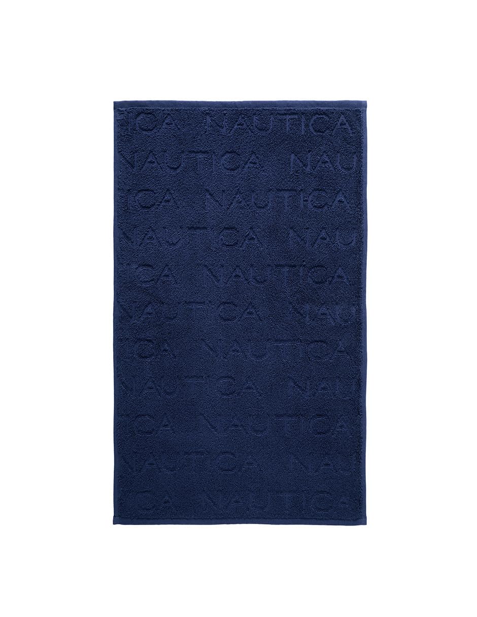 Toalla Manos Nautica L OGO Land Steel Blue MA