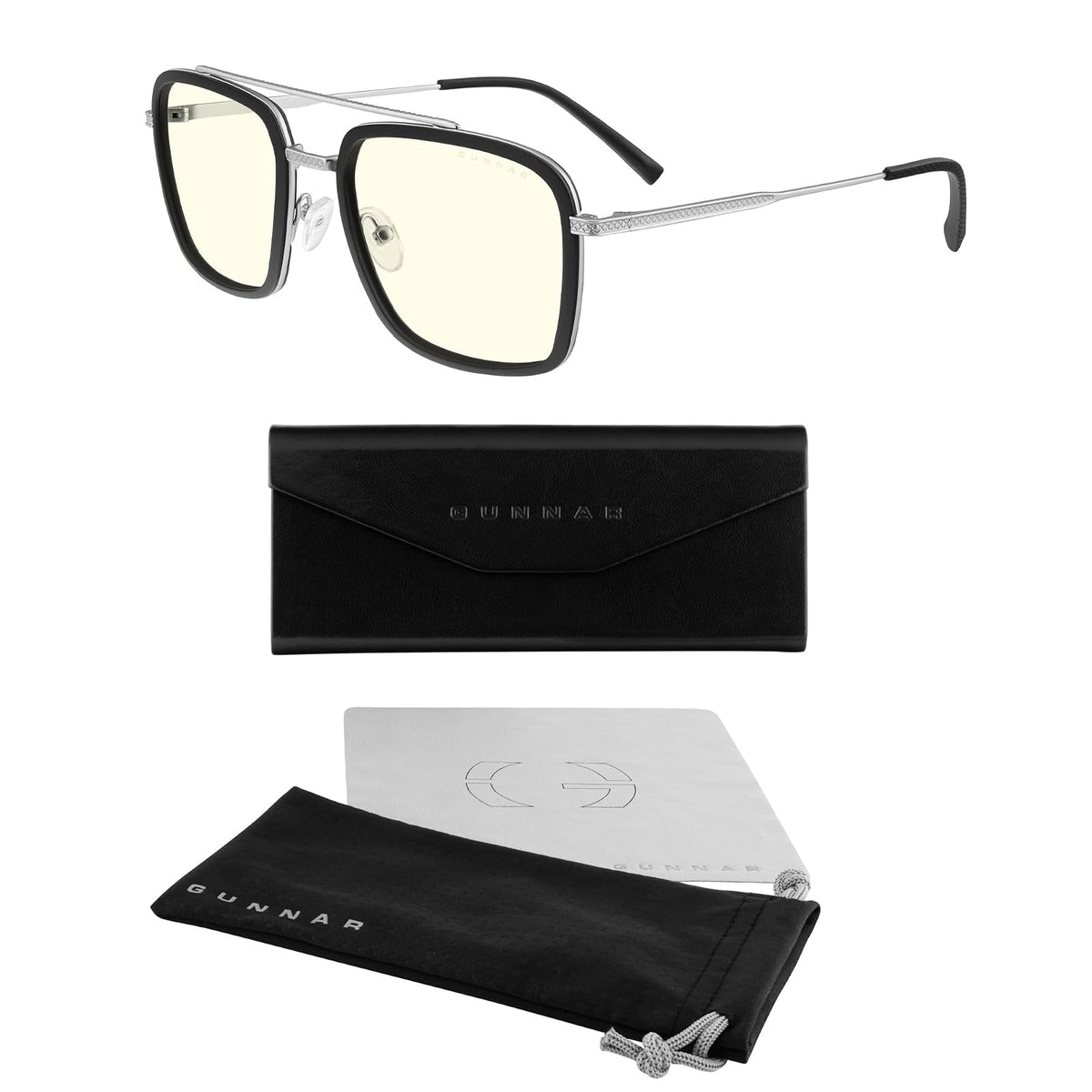 Gunnar Stark Industries anteojos de bloqueo de luz azul Hombre