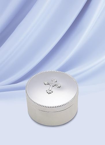 Reed & Barton 4700 Abbey de Plata Cruz Caja