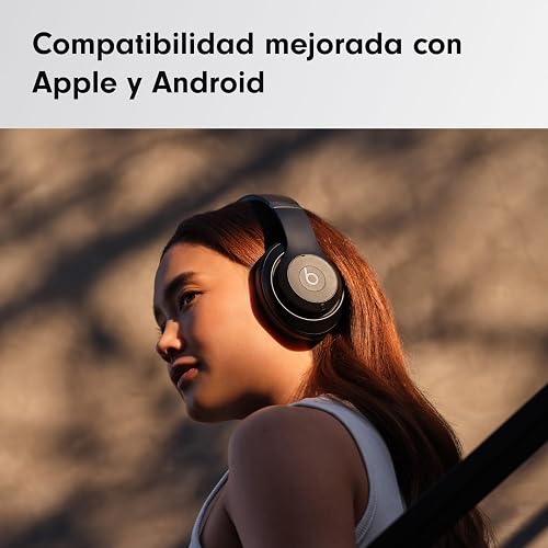 Beats Studio Pro - Audífonos Bluetooth inalámbricos con cancelación de Ruido - Audio Espacial Personalizado, Audio Lossless Mediante USB-C, compatibilidad con Apple y Android - Negro