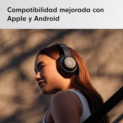 Beats Studio Pro - Audífonos Bluetooth inalámbricos con cancelación de Ruido - Audio Espacial Personalizado, Audio Lossless Mediante USB-C, compatibilidad con Apple y Android - Negro