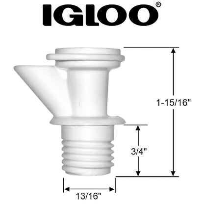 Igloo Espiga de botón pulsador para jarras de Bebidas enfriadoras de Agua de 2 a 10 galones