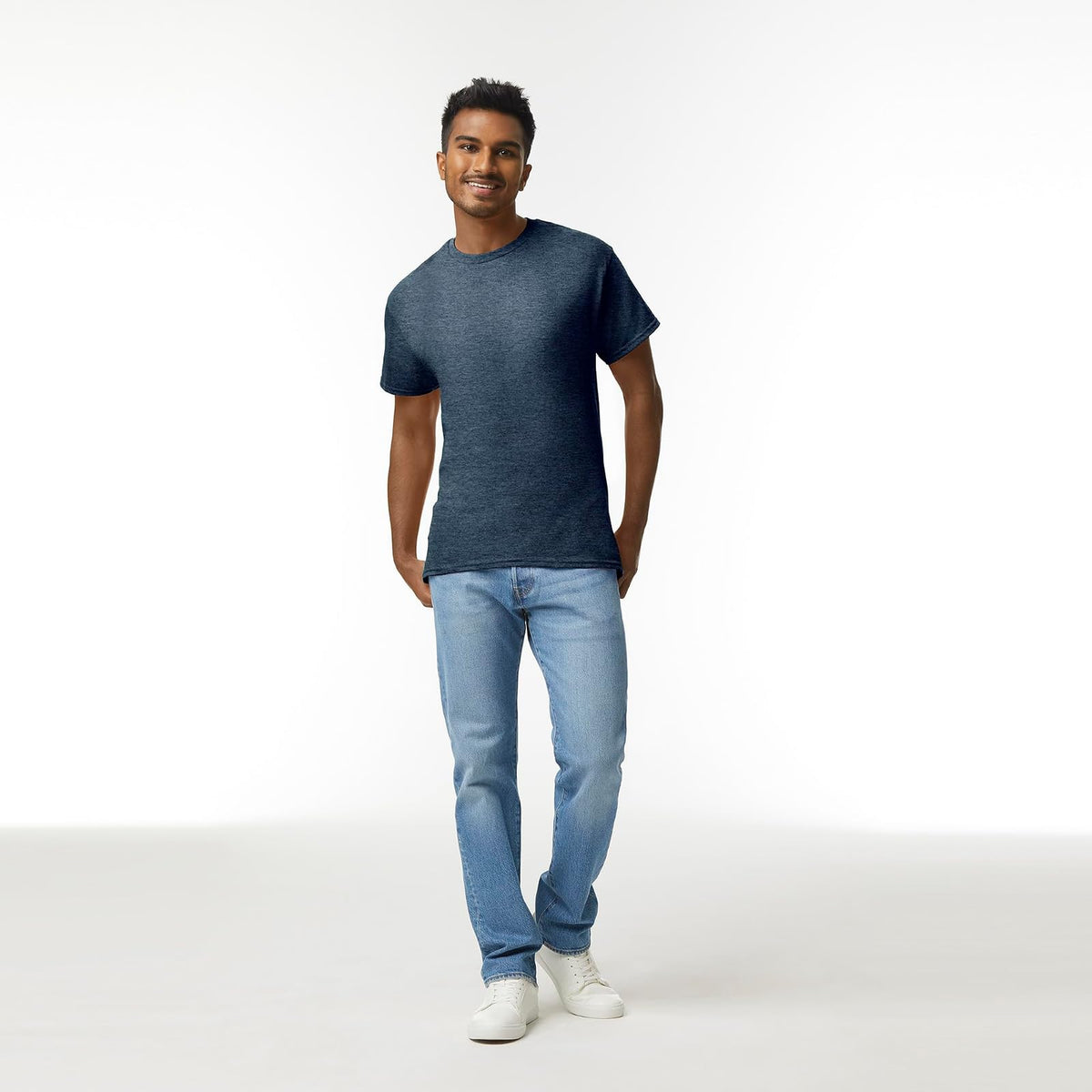 Gildan Playera Ultra Cotton Style G2000, Multipack Camiseta para Hombre