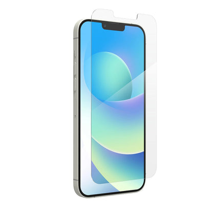 ZAGG Glass Elite - Protector de visualización antirreflejos para Apple iPhone 14 Plus - Protección contra roturas 5X, tecnología antihuellas, escudo invisible, fácil de instalar