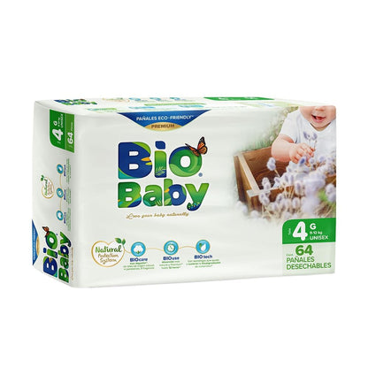 Bio Baby Pañal Talla 4 Grande 192 pañales