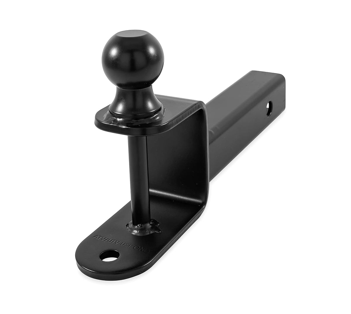 Camco 66026 negro ATV/UTV soporte de bola de jabalí (1 7/8 Ball 1 1/4 Vástago), 1 paquete - Vástago de 1 1 - 4 pulgadas - 1 7 - 8" Ball