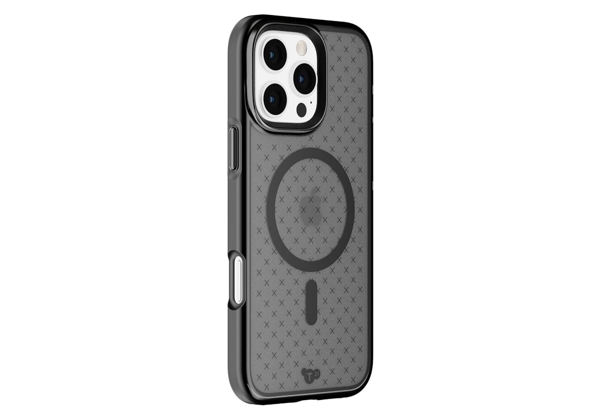 tech21 EvoCheck - Funda de protección contra Impactos para iPhone 16 Pro MAX Compatible con MagSafe