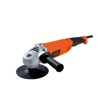 BLACK+DECKER Pulidora y Lijadora 7" (180mm) 1300W con Caja, WP1500K | Pulidora y Lijadora 7" (180mm), 1300W, Incluye Caja para Herramientas
