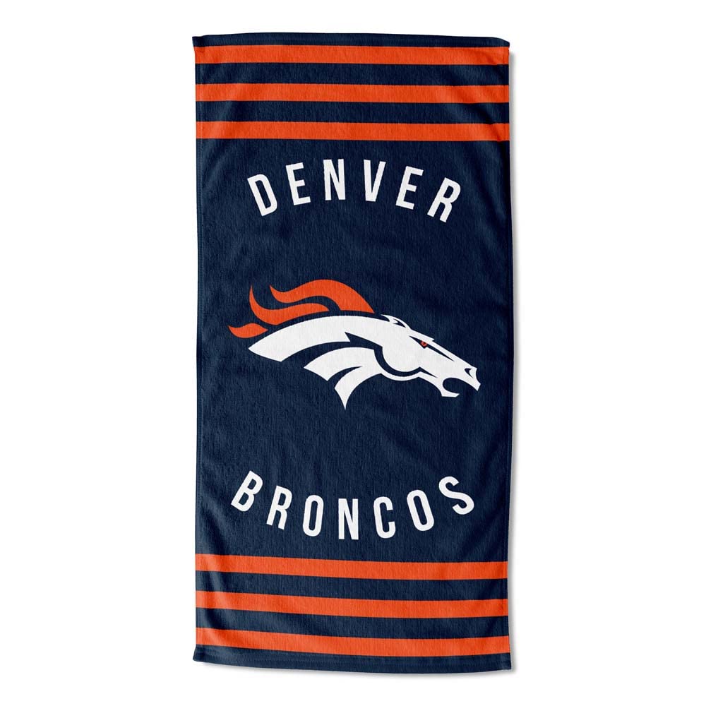 Northwest NFL Unisex-Adult Beach Towel - Denver Broncos - 30" x 60" - Rayas