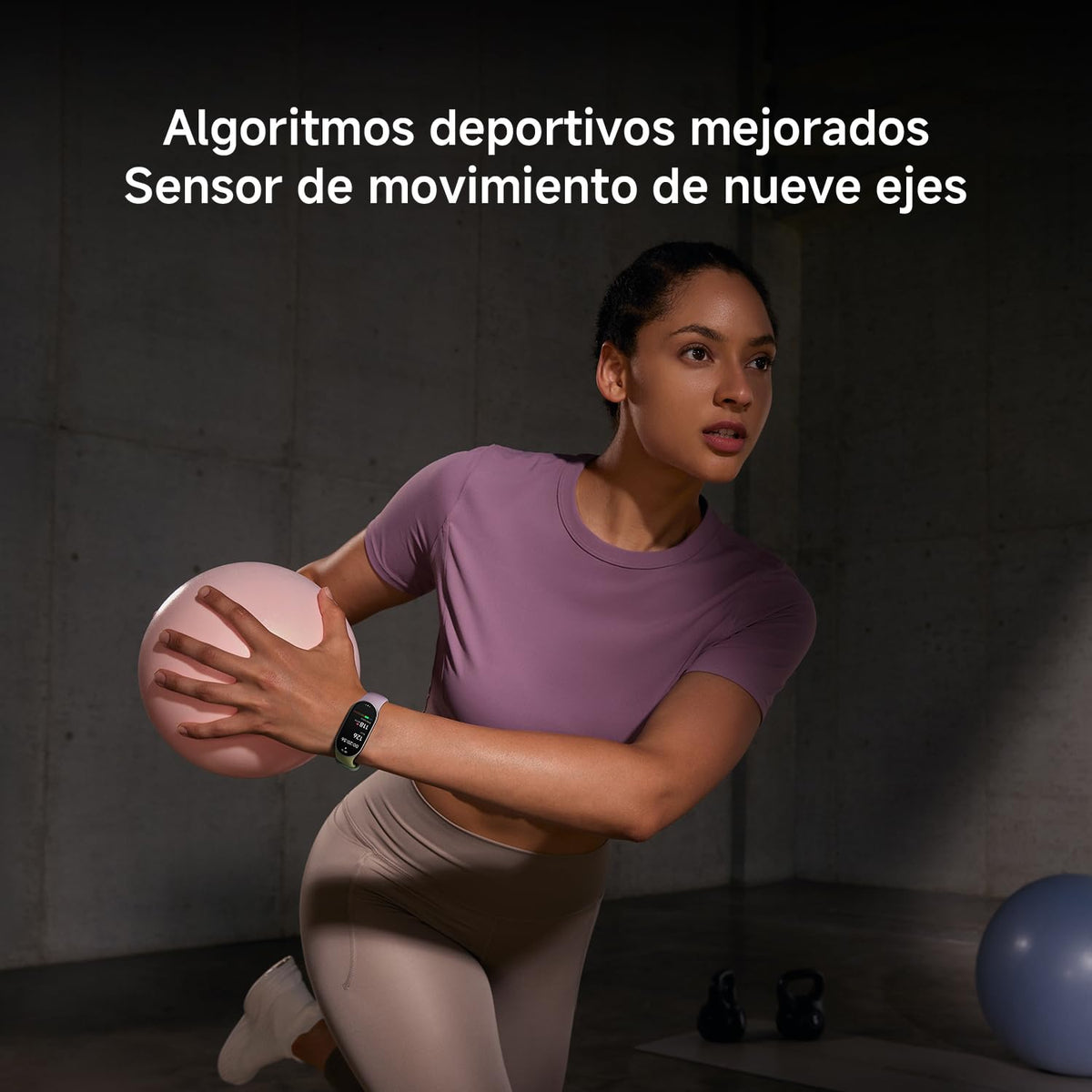 XIAOMI Band 10 Smartwatch Negro - Batería de hasta 21d, Pantalla AMOLED de 1.72", Compatible con Android y iOS, Gestión de Sueño Optimizado y HR, Asistente Personal de Salud, Resistencia al agua 5 ATM