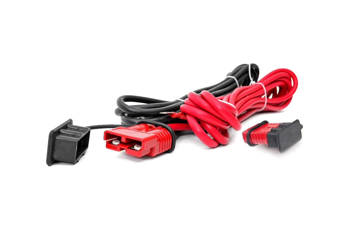 Rough Country RS108Cable de alimentación de desconexión rápida, Color Negro, 24 pies (Compatible con Cualquier cabrestante de tamaño estándar)