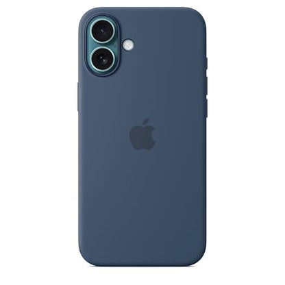 Apple Funda de silicón con MagSafe para el iPhone 16 Plus - Azul Denim ​​​​​​​