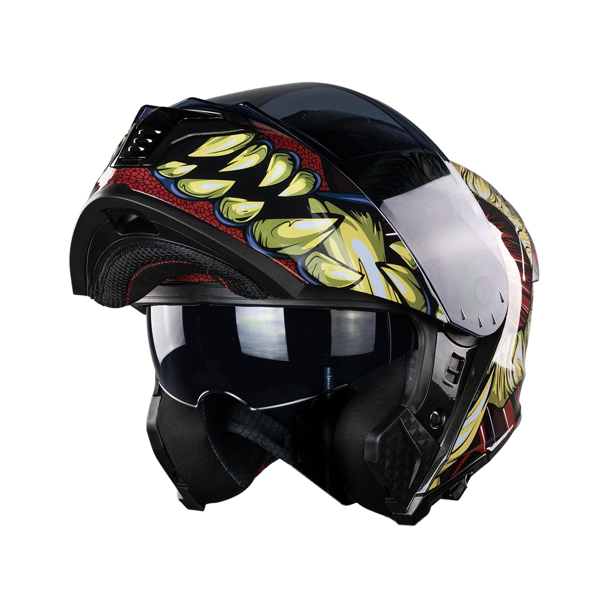 KOV Thunder Inferno Casco Abatible LED XL