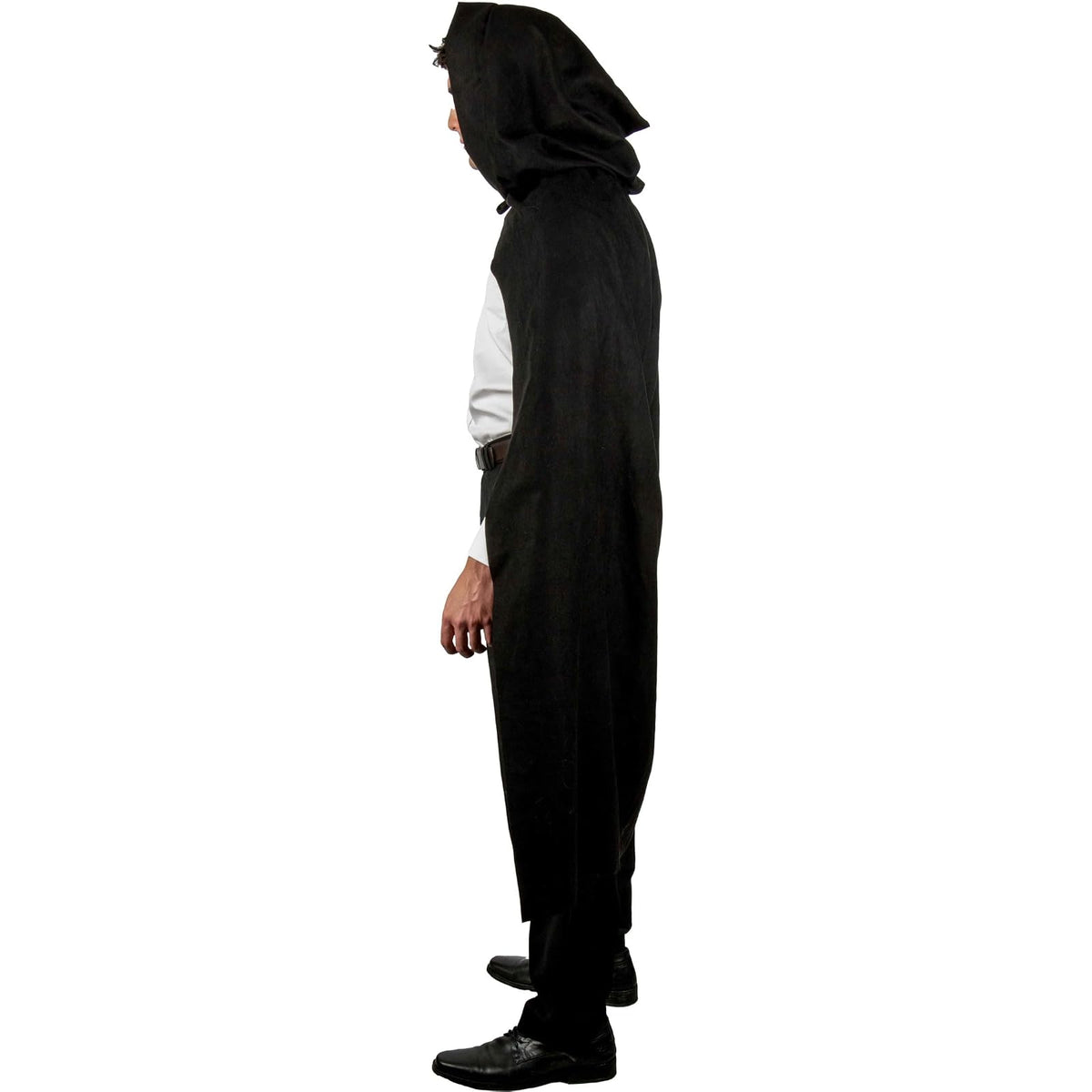 REV Capa Doble de Poliéster – Capa Reversible Estilo Vampiro para Disfraz Gótico – Accesorio Ideal para Cosplay, Fiesta de Halloween, Carnaval o Personaje de Terror
