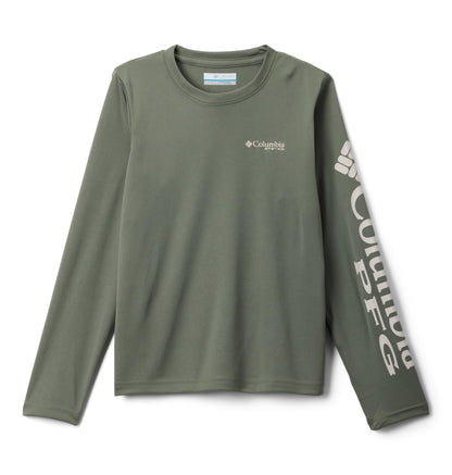 Columbia Playera de Manga Larga Terminal Tackle Camisa de Senderismo para Niños