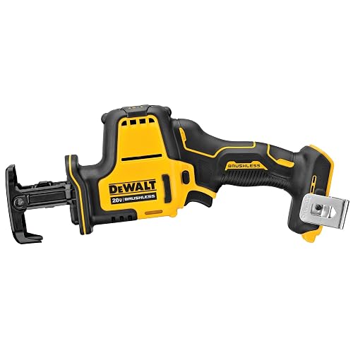 DEWALT ATOMIC 20V MAX* Sierra alternativa, con una sola mano, sin cable, solo herramienta (DCS369B)