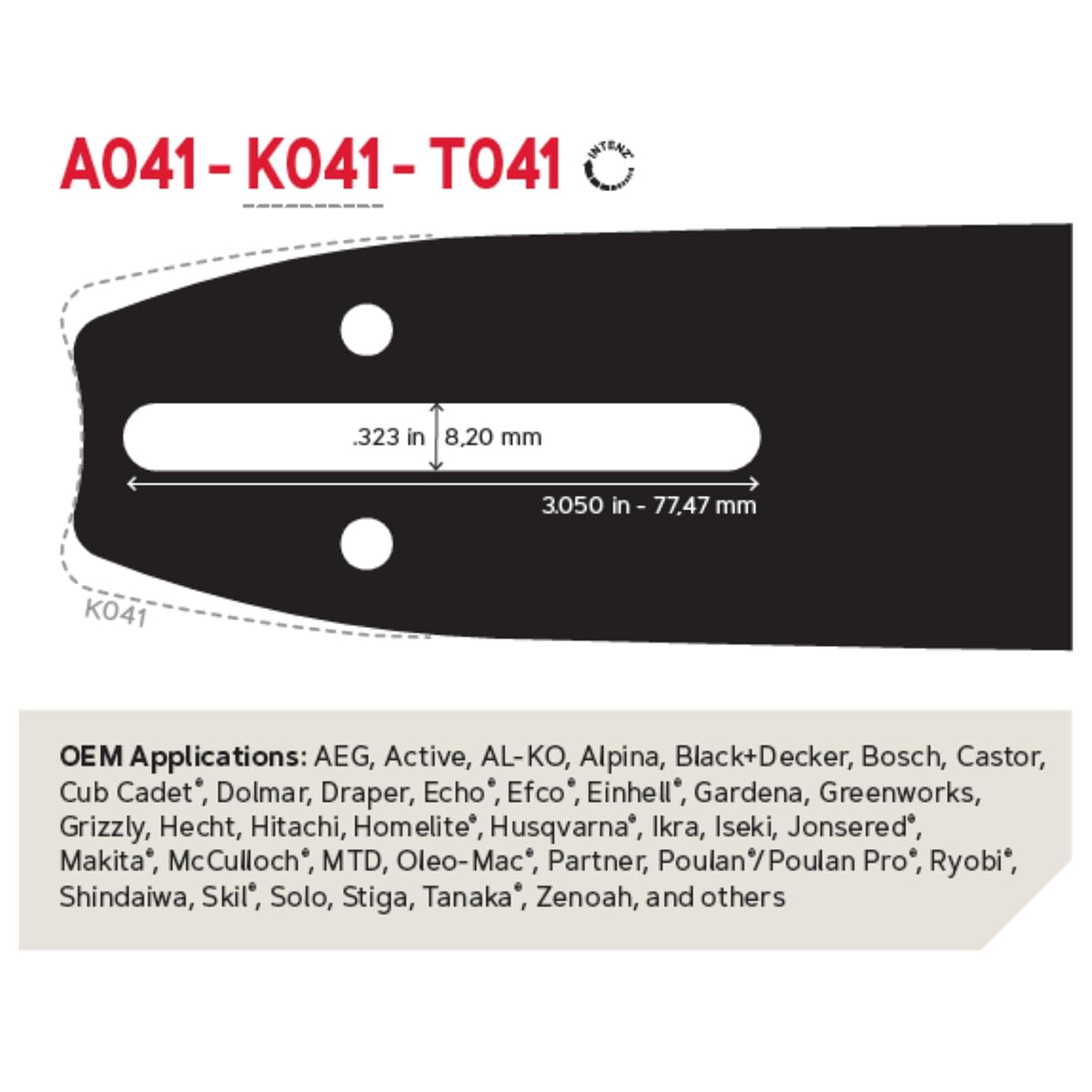 Oregon 37977 20-Inch Replacement Chain Saw Bar and Chain Combo For Craftsman, Echo, McCulloch And Poulan