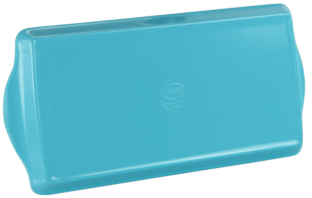 Reston Lloyd Calypso Basics Bandeja de melamina Tidbit, Turquoise, Tidbit, 1