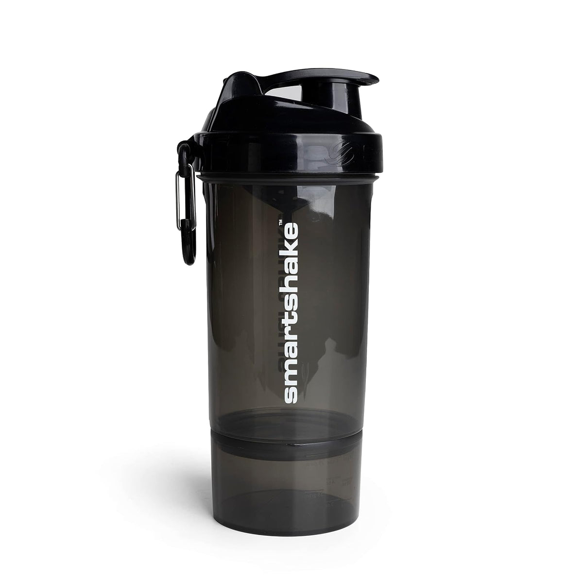 SmartShake Original2GO ONE Botella Mezcladora de Proteínas 800 ml - Negro