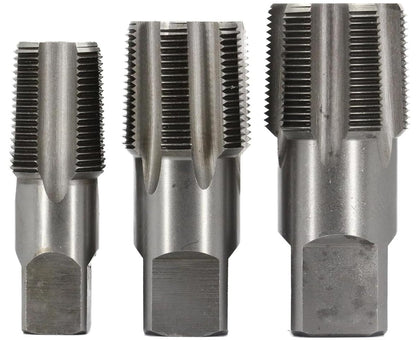 Drill America Macho para Roscar Tubo NPT, Acero al Carbono - Set, 3 Pieces 1" - 1-1 - 2" - POUCSNPT3 - 1