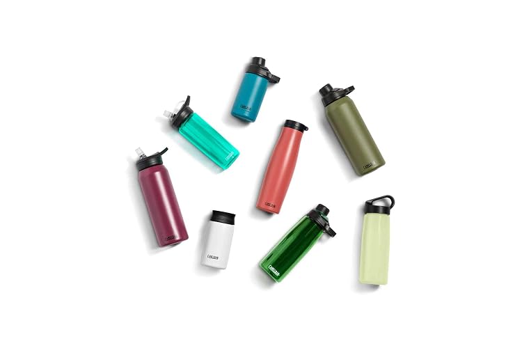 Mochila CamelBak Eddy+ Botella de agua con aislamiento y manguera – Botella de agua – 25 % más de flujo de agua – Botella de agua a prueba de fugas – Botellas de agua reutilizables fáciles de llevar – Materiales libres de BPA