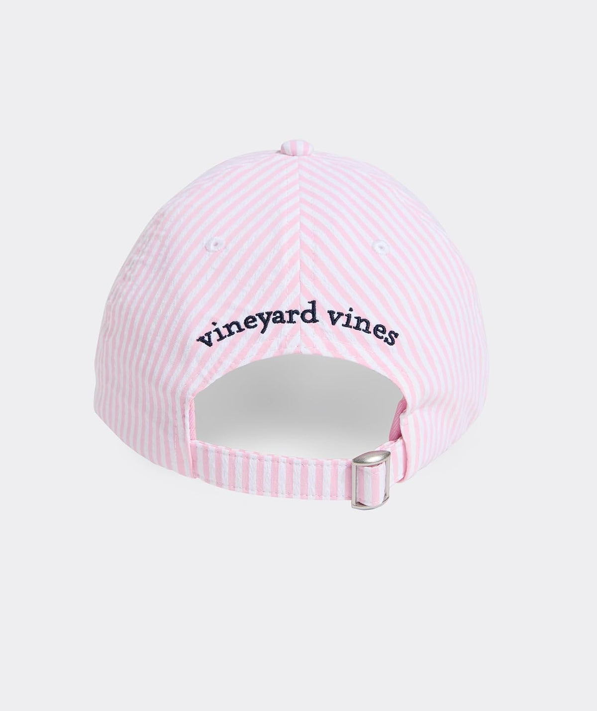 Vineyard Vines Womens Harbor Seersucker Baseball Hat Gorra de béisbol Mujer